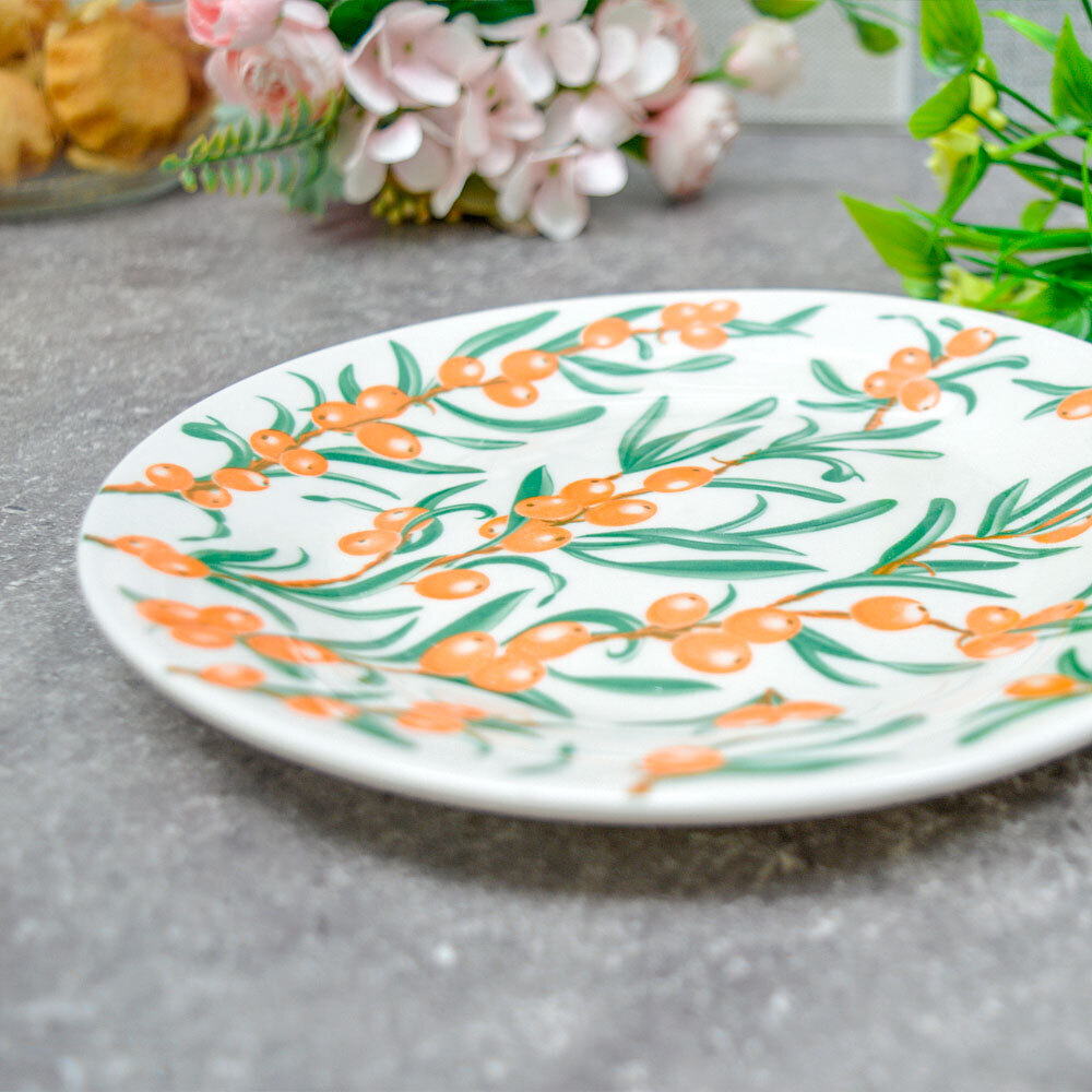 Тарелка десертная 19см Облепиха