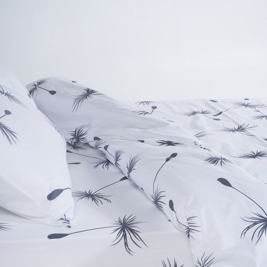 КПБ  Fiori 2, ЕВРО макси, 50х70, простыня 200х200х30. подод 240х220.   DOMTEKC