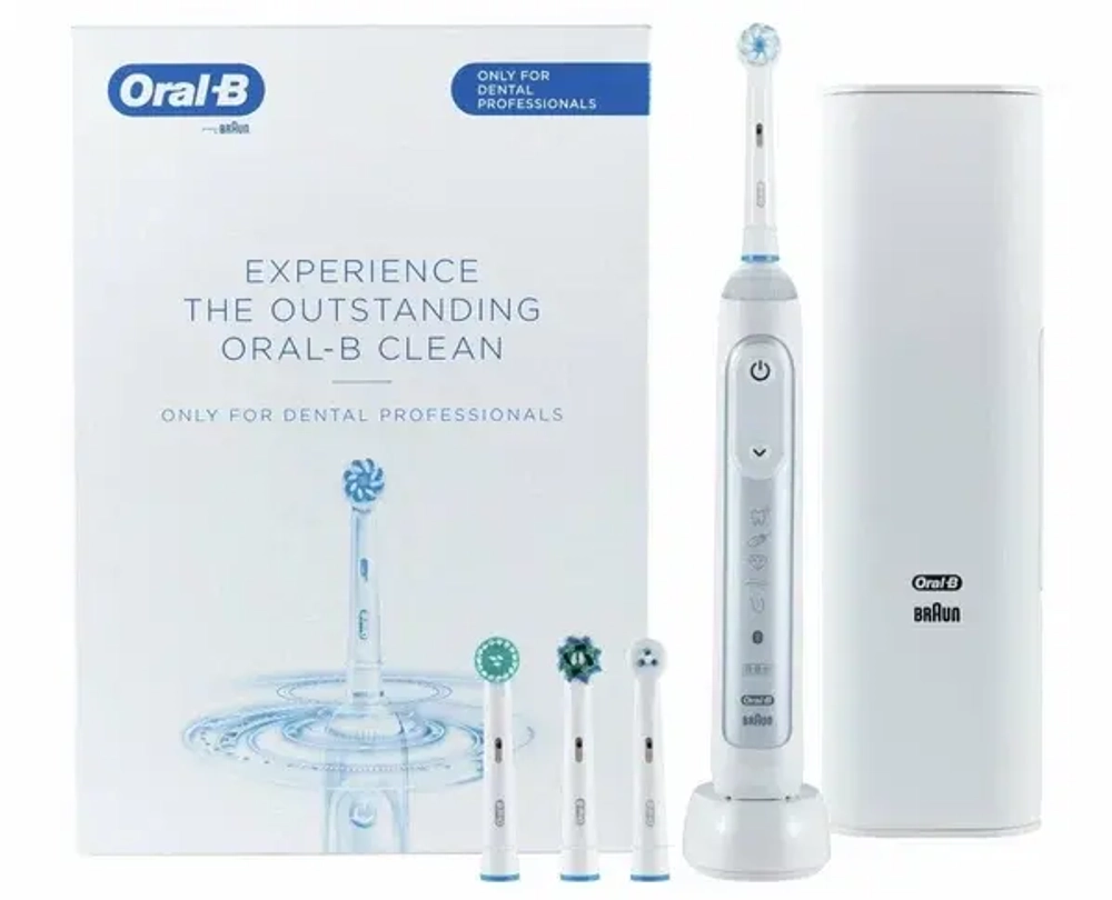 Электрическая зубная щетка Oral-B GENIUS X 20000 WHITE BOX