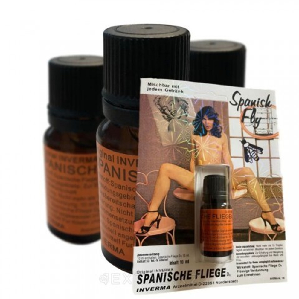 Женский возбудитель Шпанская мушка (блистер) 10 мл