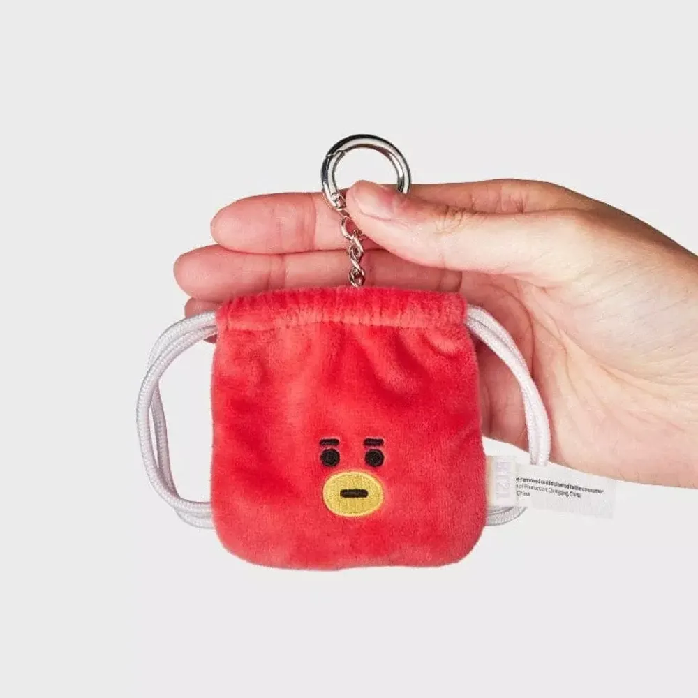 Брелок BT21 - TATA Big &amp; Tiny String Backpack Keyring