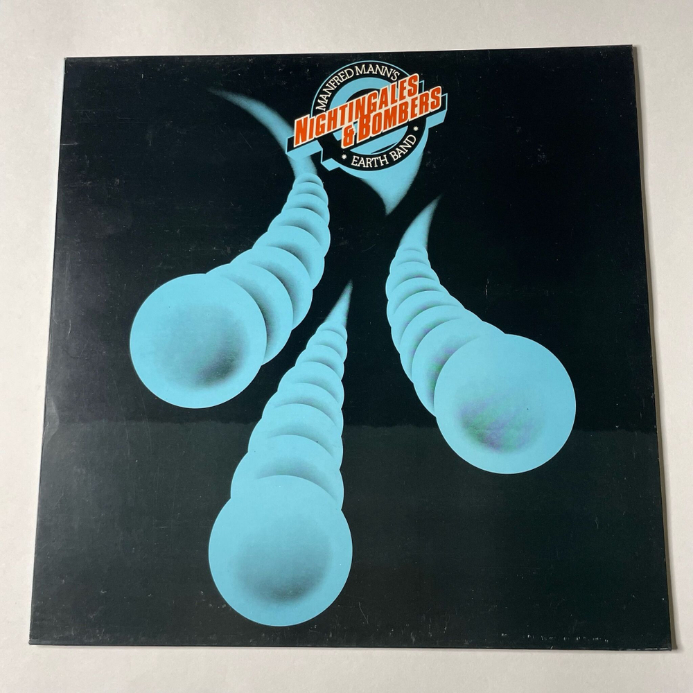 Винтажная виниловая пластинка LP Manfred Mann Earth Band Nightingales and Bombers (Germany 1977)