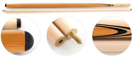 Кий для русского бильярда 2-pc "Tiger Professional" (коричневый)