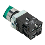 Переключатель BD33 3P с зел. подсветкой 24В NO PROxima EKF xb2-bk33-g-24