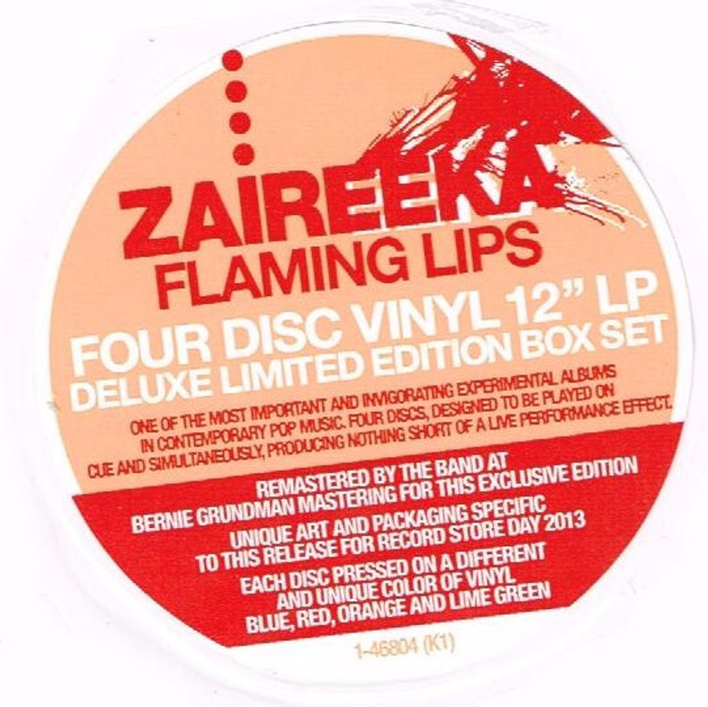 Flaming Lips / Zaireeka (Coloured Vinyl)(4LP)