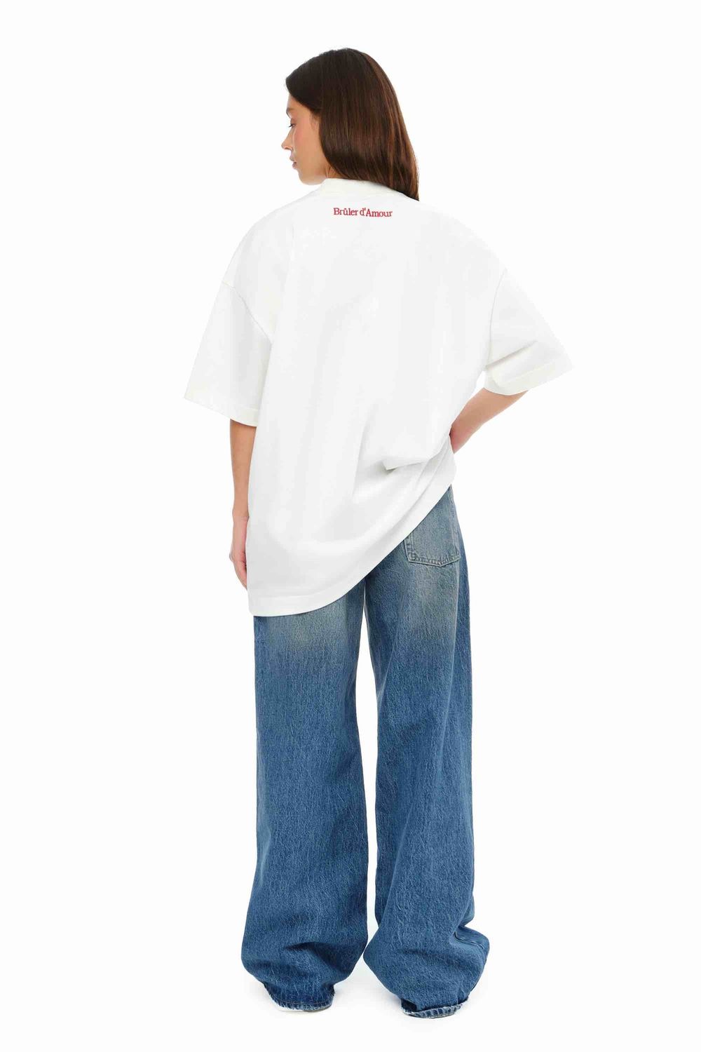 Футболка Bruler d'Amour Eye белая