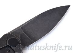 Нож Ратата Ratata CLR CKF (Коныгин, М390, титан, подшипники)фотография - 7