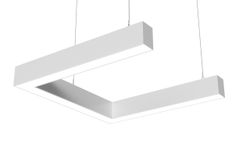 Светильник П-образный 180вт 1200x600x80мм