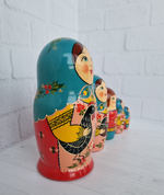 Матрешка "с курочкой" традиция 5мест