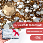 Cтразы CR Light Colorado Topaz SS20 холодной фиксации