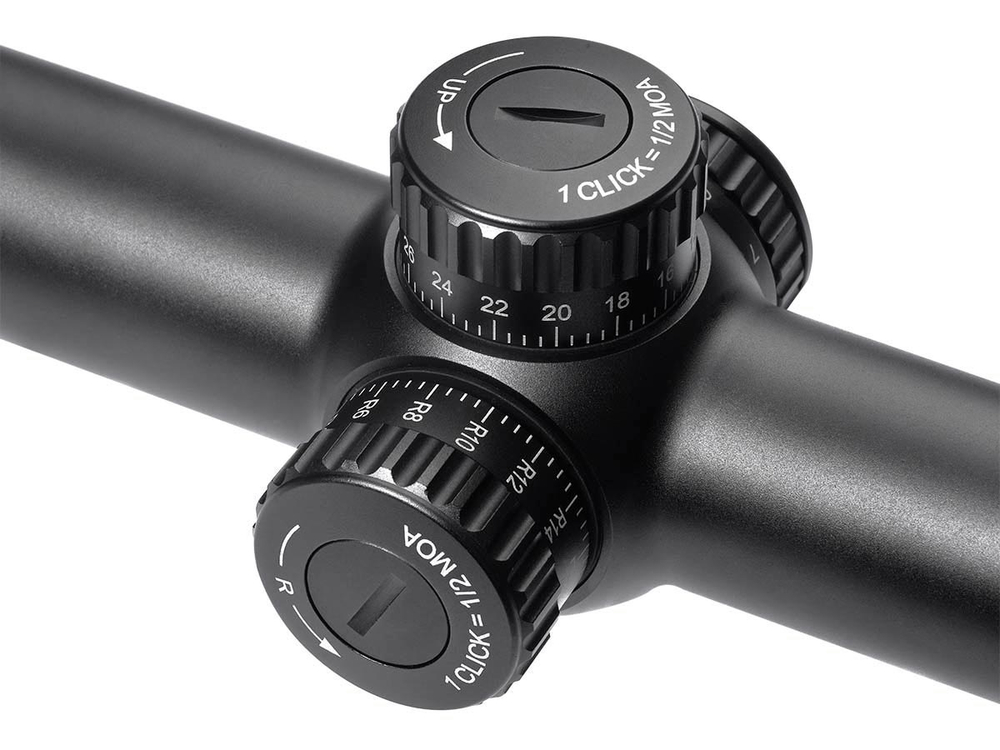 Прицел Gaut Obsidian 1-8x24, сетка 62 (Half MD)