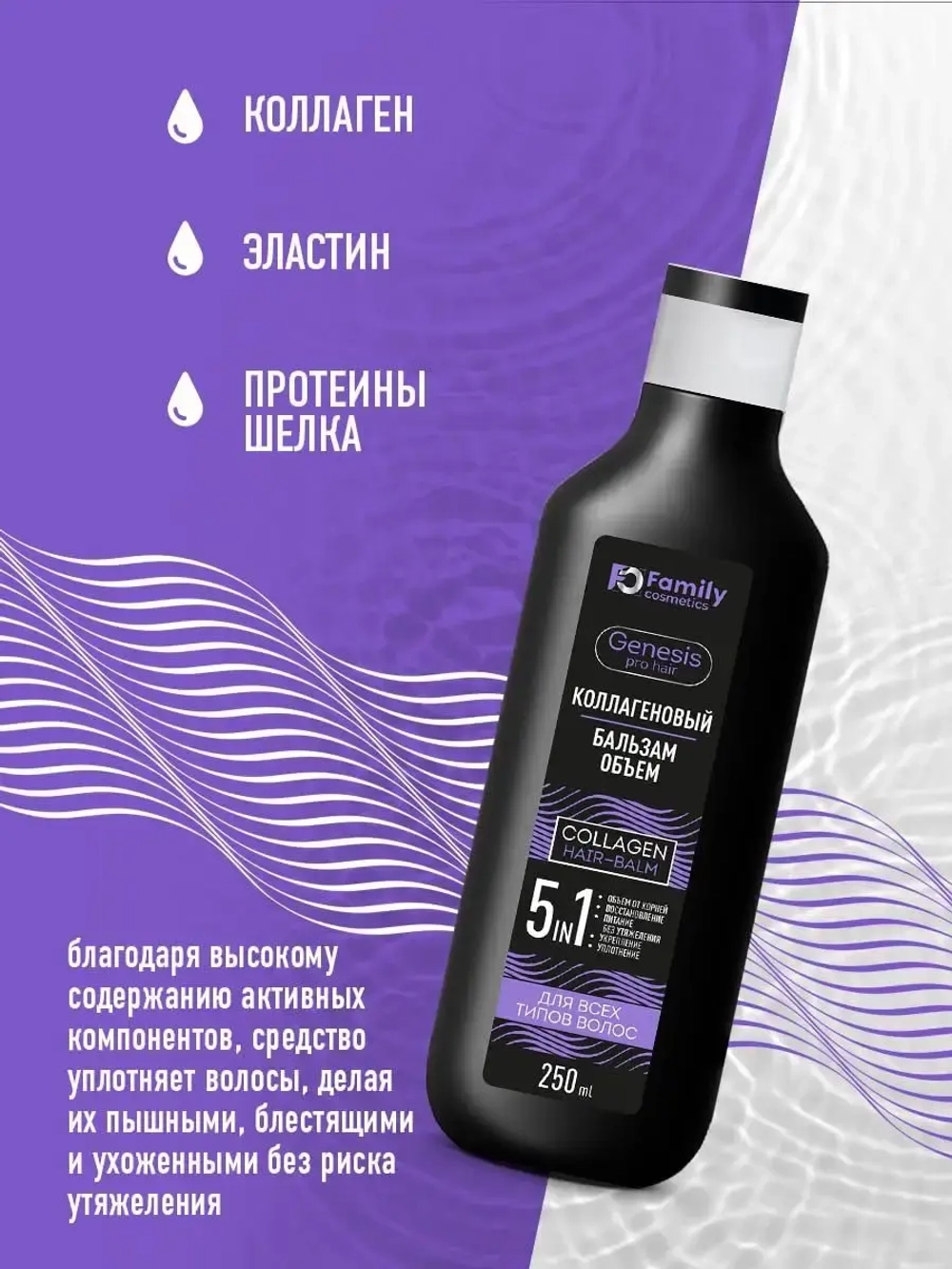 Бальзам для волос Коллагеновый Genesis Pro Hair