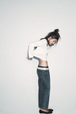 ZARA ФУТБОЛКА С ВЫРЕЗОМ «ЛОДОЧКА» И ДЛИННЫМИ РУКАВАМИ, БЕЛЫЙ