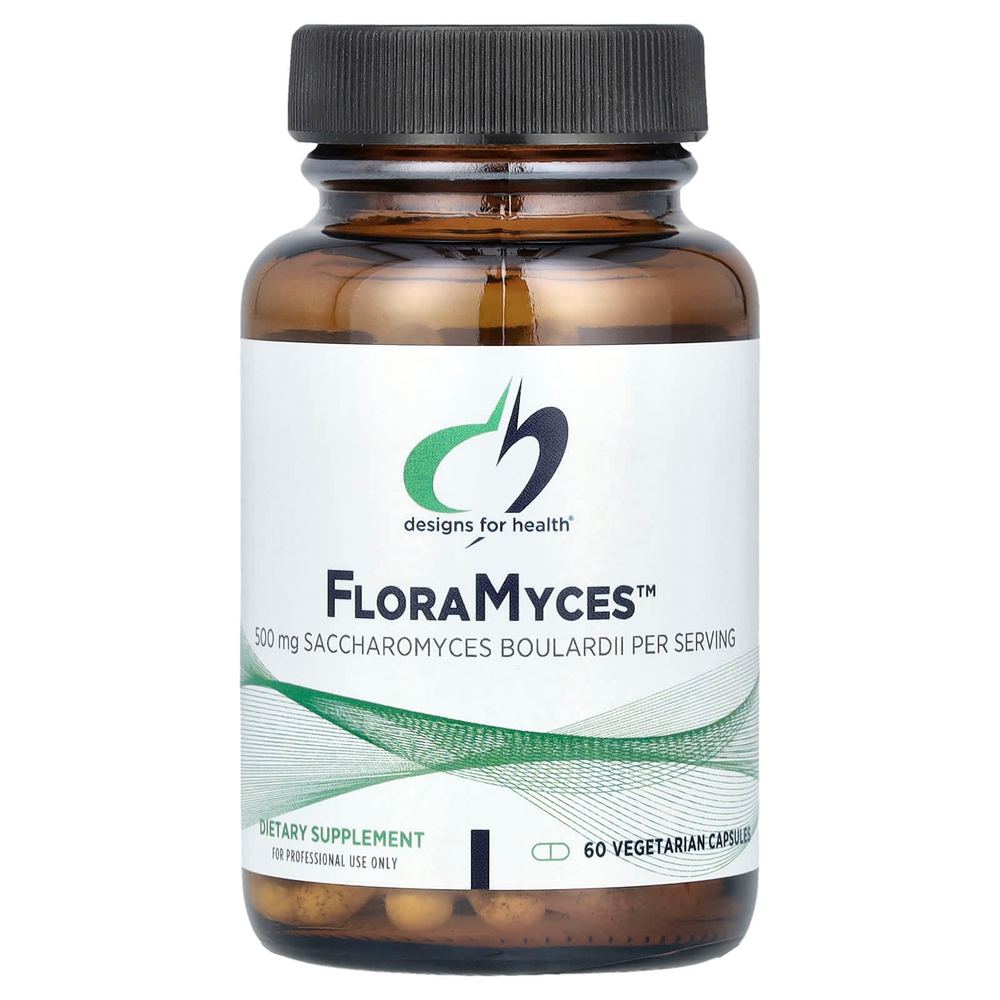 Designs For Health, FloraMyces™, 60 Vegetarian Capsules (250 mg per Capsule)