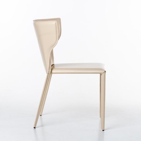 Стул Austin, кожа бежевый