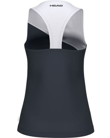 Женский топ теннисный Head Spirit Tank - navy/white