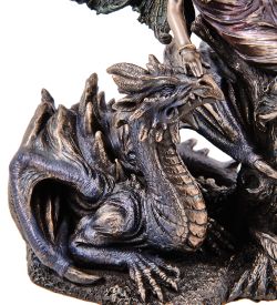 Veronese WS-1284 Статуэтка «Фея и дракон»