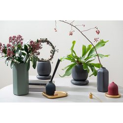 Ваза 27см Tkano Edge мятная