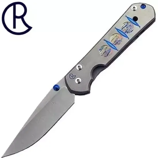 Складной нож Chris Reeve Large Sebenza L21-1178 H с клинком из стали CPM-S35VN, рукоять титан
