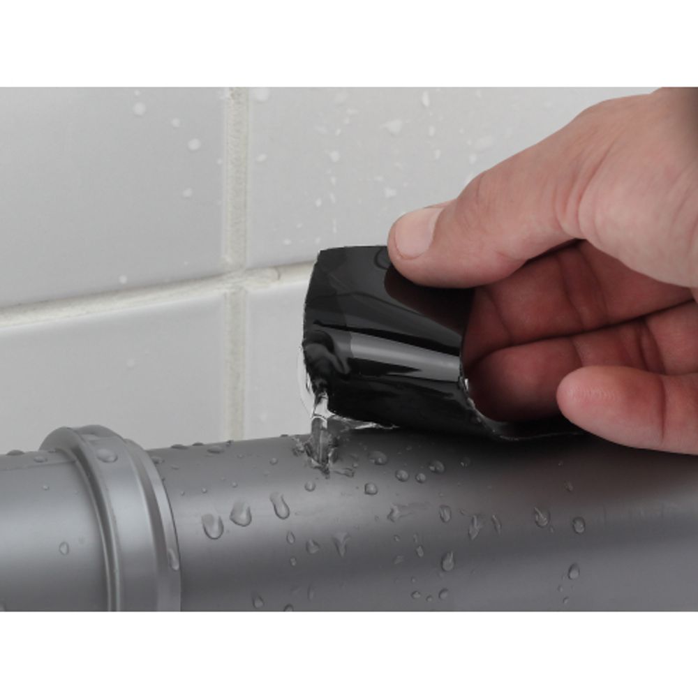 Герметизирующая лента СИЛА SFLEX-1015B ремонтная сверхсильная 10 см х 1,5 м черная | Сила