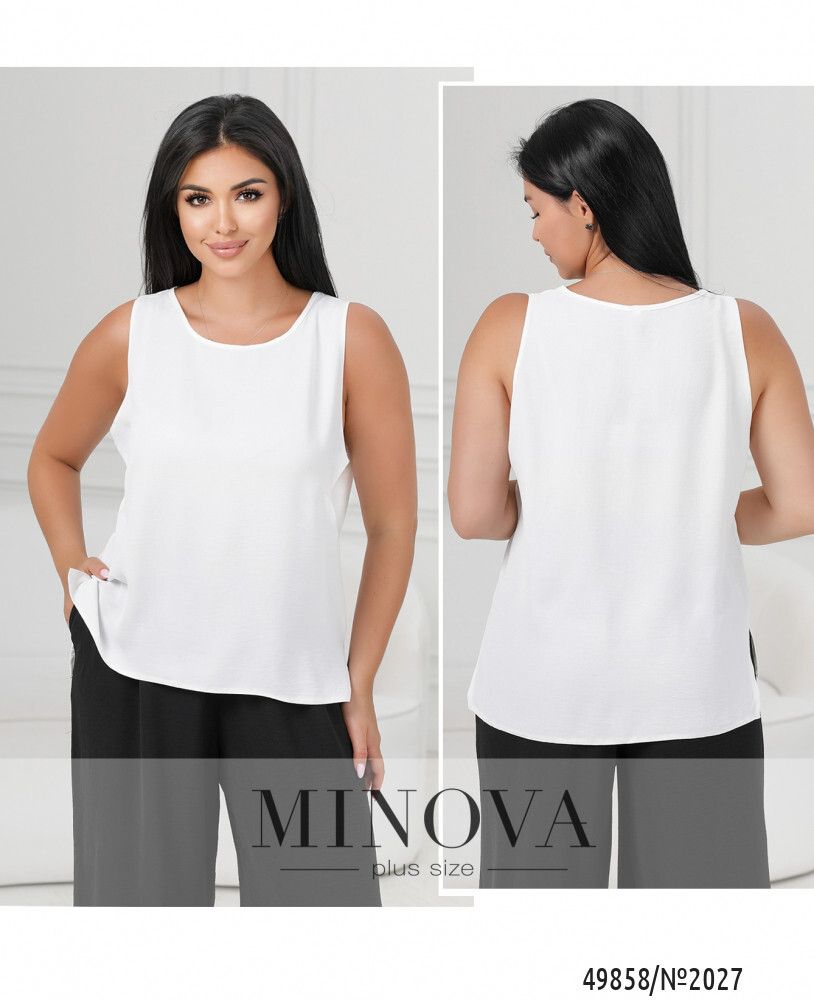 Блуза 2027-молочный Minova