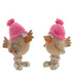 GAEM Фигурка декоративная "Птичка", L9 W5,5 H10,5 см, 2в.