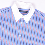 Нарядная женская рубашка Polo Ralph Lauren в приятных цветах и с белым воротником, XS