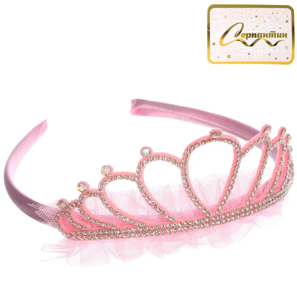 Ободок карнавальный «Сияние», микс