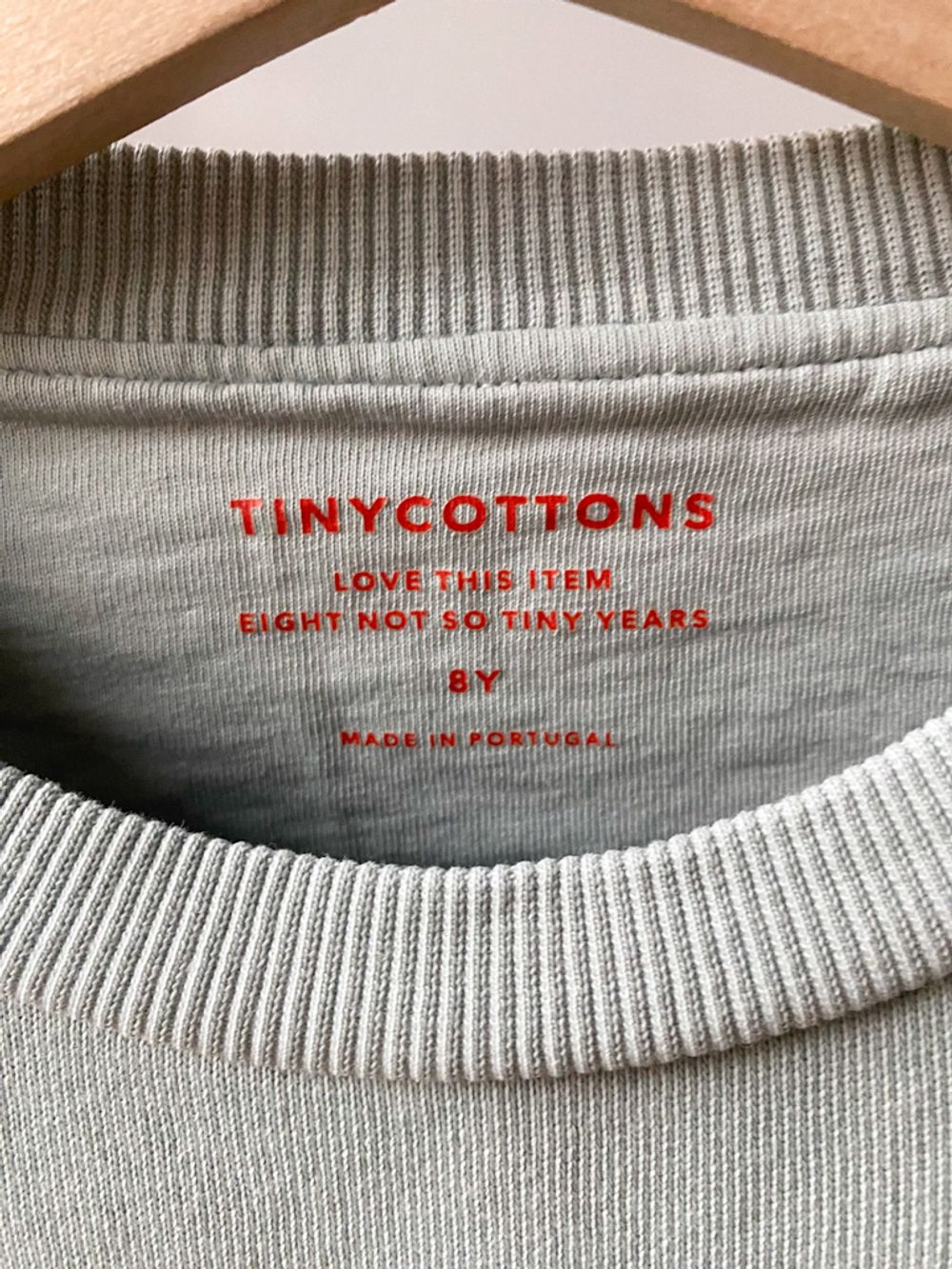 Хлопковый свитшот Tinycottons, 128