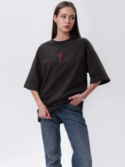 Футболка ВЗГЛЯД "Любовь" Графит