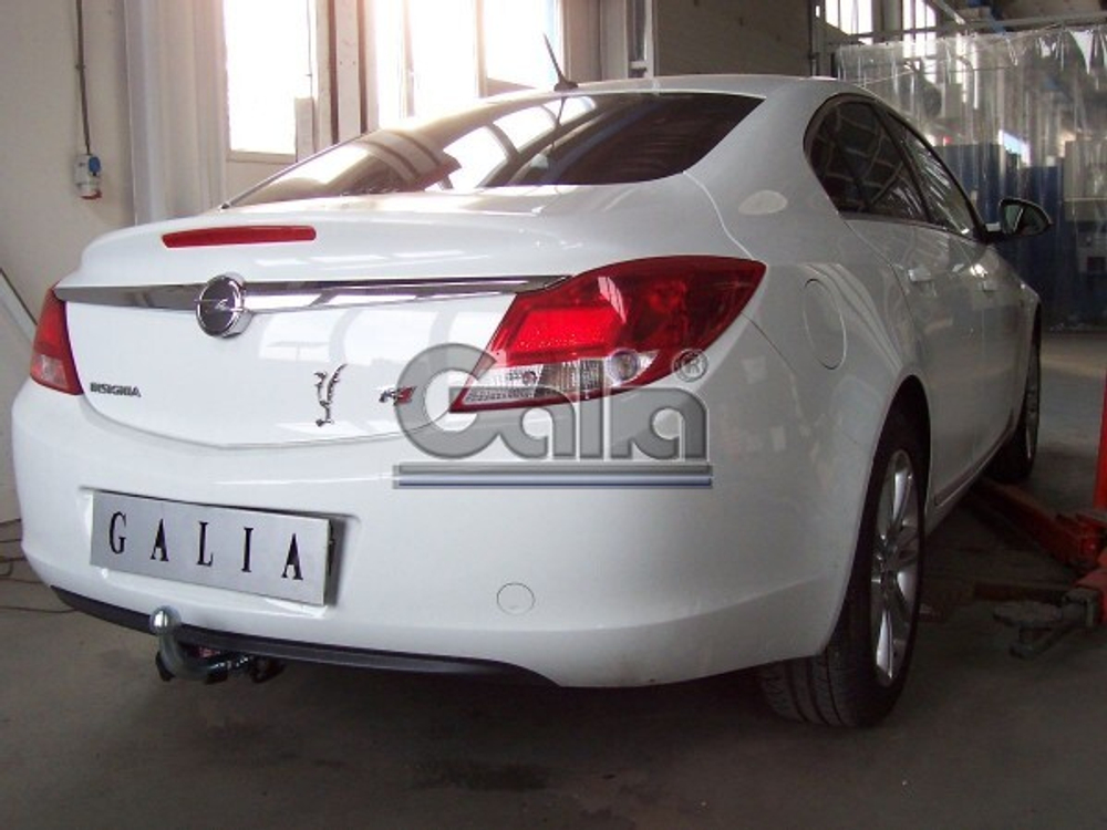 Фаркоп оцинкованный Galia O059A для Opel Insignia седан/универсал/хетчбек 2009-(паспорт и сертификат в комплекте)(без электрики)