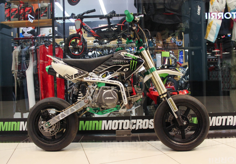 Питбайк JMC 160 Motard рама фрезерованный алюминий (2010)
