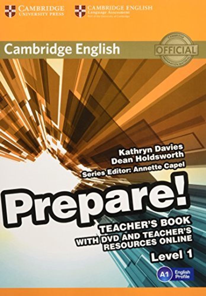 Cambridge English Prepare! Level 1 Teacher&#39;s Book with DVD and Teacher&#39;s Resources Online