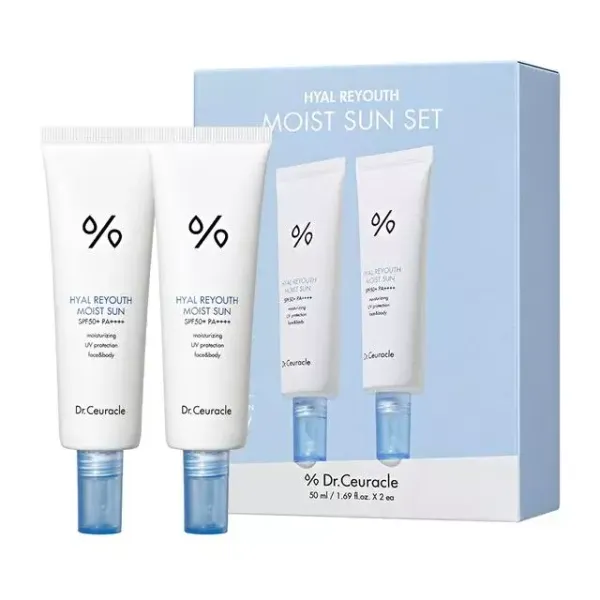 DR.Ceuracle Hyal Reyouth Moist Sun Set 50ml*2 - Набор спф кремов