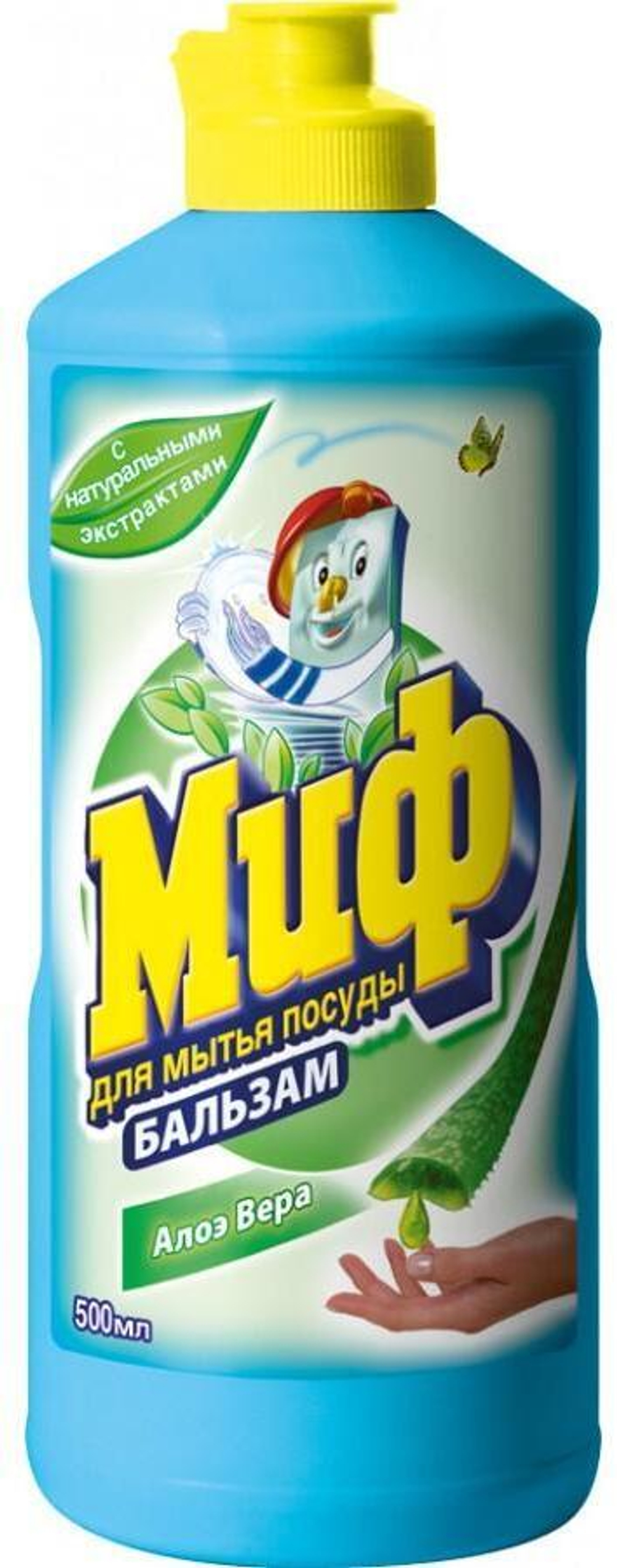 Средство д/мытья посуды Миф 500мл Алое вера
