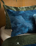 Комплект постельного белья двуспальный Ab va Ayeneh Hermodr 8 предметов 130220299 Иран