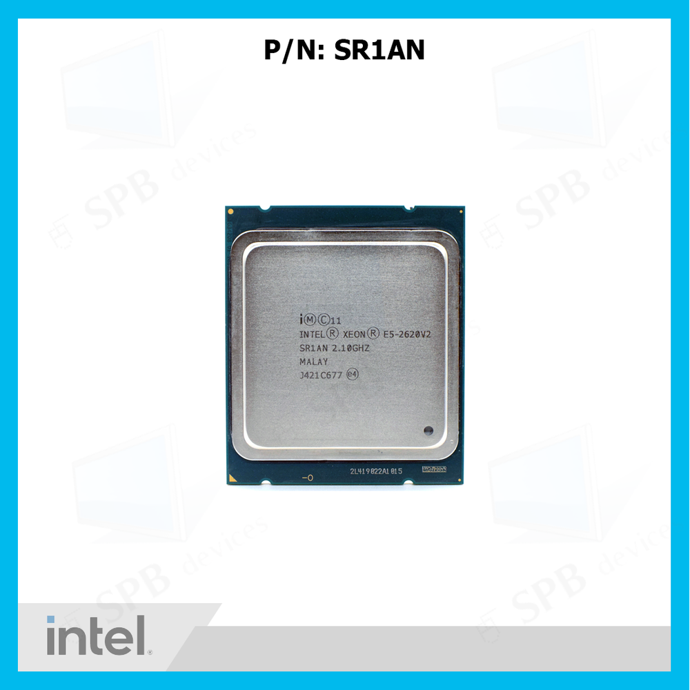 Процессор Intel Xeon E5-2620V2 Ivy Bridge-EP (2100MHz, LGA2011, L3 15360Kb), SR1AN, oem