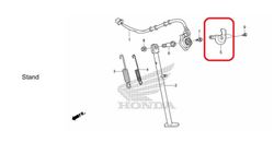 50547-KZZ-900. GUARD, SIDE STAND SWITCH. Honda CRF250L-M-RL (2012-2020)