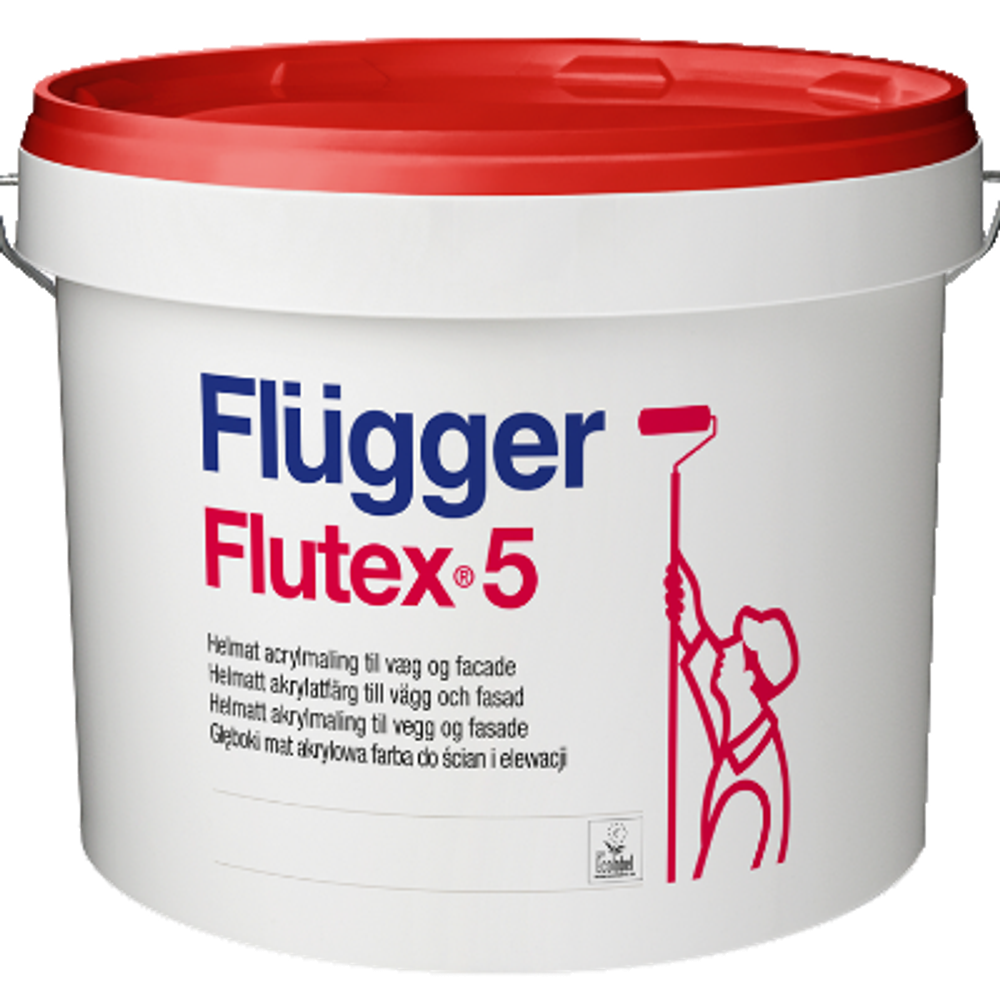 Краска акриловая для стен и потолков Flutex 5 base 1 0.7л FLUGGER 41843