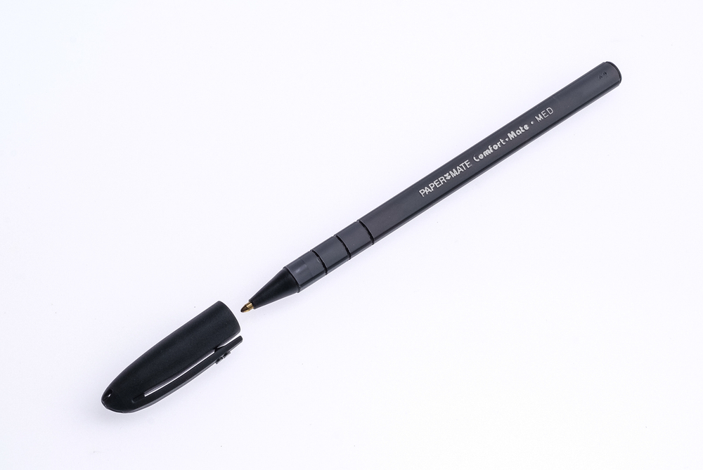 Ручка шариковая "Comformate" Paper Mate черная 1мм корпус черный пластиковый