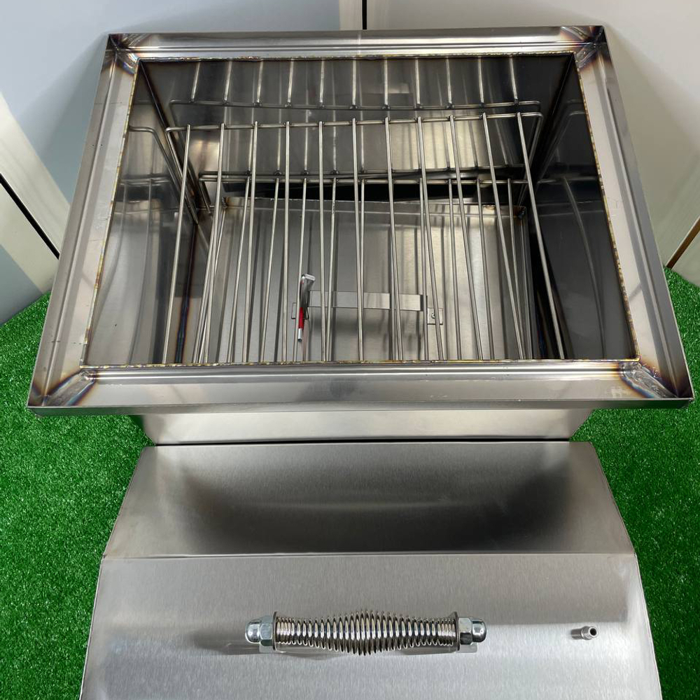 Коптильня Granada Silver Box Midi 480х330х400 мм