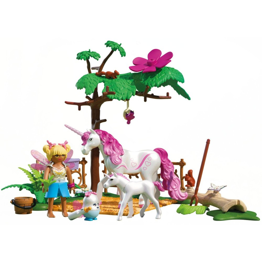 Playmobil - Волшебный конюшня единорогов для кобылы и жеребенка 71839