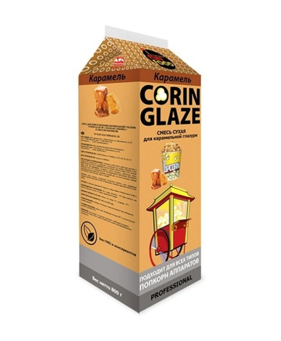 Вкусовая добавка "Corin Glaze", карамель, 0.8 кг. Россия