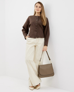 Сумка 907 03 тауп темный