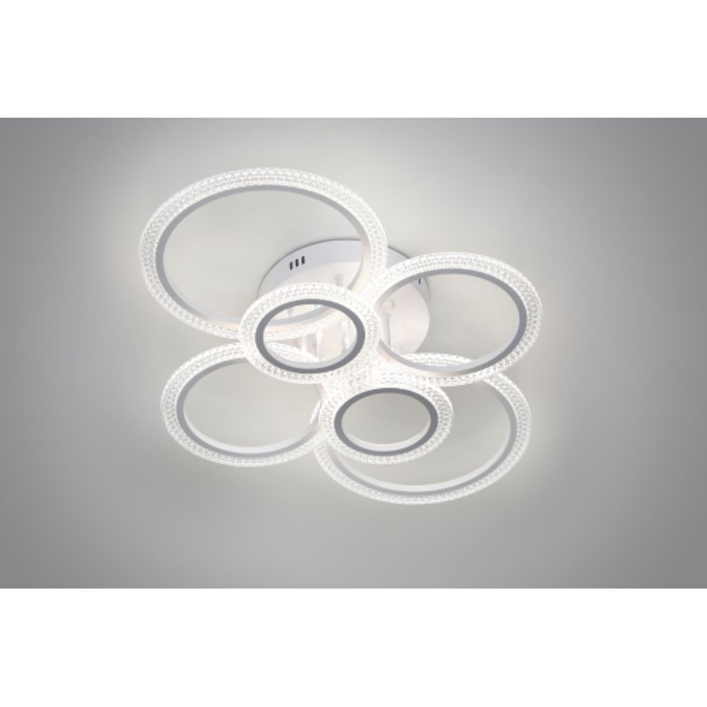 Светильник потолочный светодиодный Rivoli Marion 6107-109 132 Вт LED 2800К - 6200К модерн с пультом | Rivoli