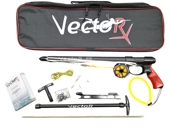 Ружье пневматическое подводное Vector (Вектор) Prime 2.0 550 с торцевой рукоятью (комплект)