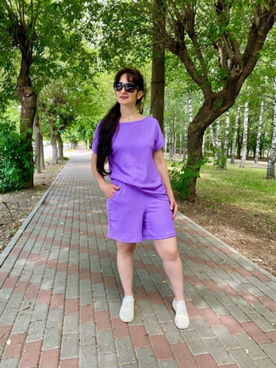 Пижама женская "375ж П.Э" шорты (159)