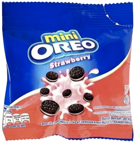 Печенье Oreo Мини с клубничным кремом
