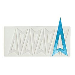 Форма кондитерская "Треугольник" 8 ячеек 110*45 мм силикон P.L.