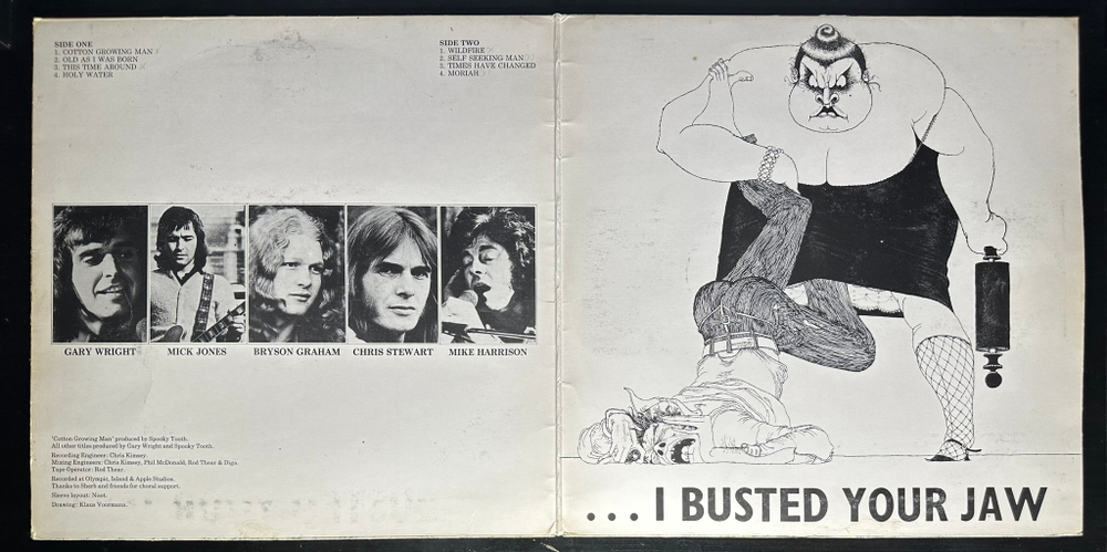 Spooky Tooth ‎– You Broke My Heart So...I Busted Your Jaw (Англия 1973г.)